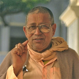 A portrait of Srila Bhakti Sundar Govinda Maharaj