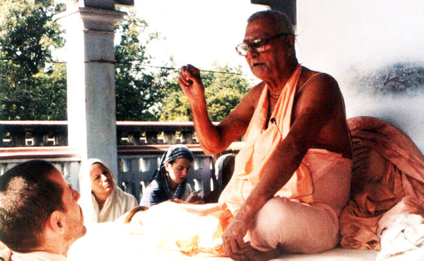 Srila Prabhupada translating his books